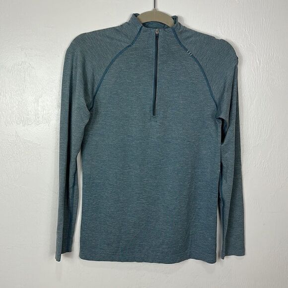 Lululemon Athletica Live In Practice Half Zip Lightweight Long Sleeve Top 4/6 - Picture 1 of 8